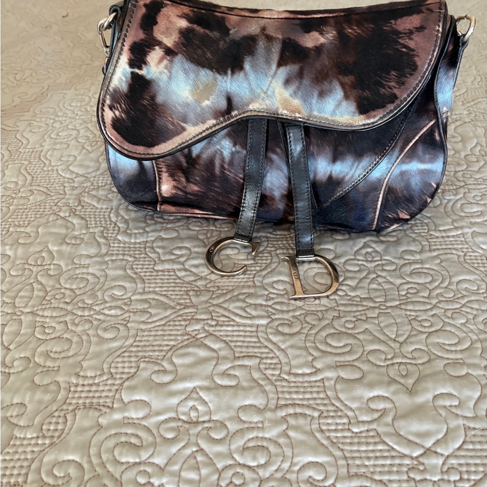Vintage Christian Dior Saddle Bag - Picture 7 of 8